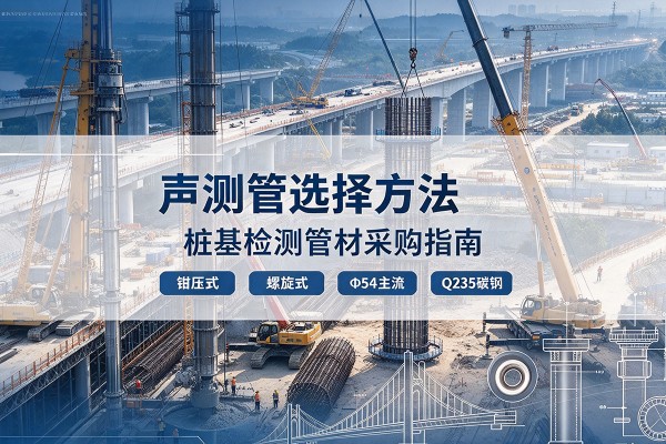 雨湖声测管选型标准